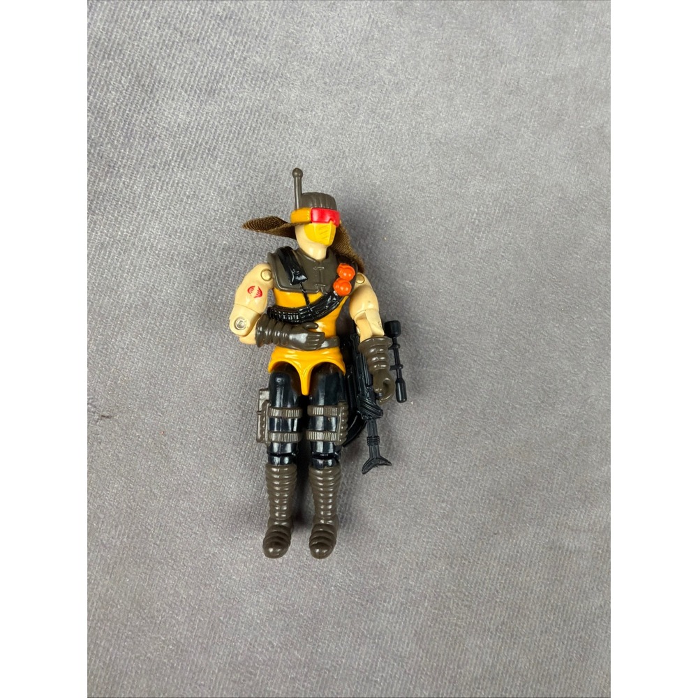 Vintage 1991 GI Joe Desert Scorpion Cobra Action Figure Hasbro with Accessory